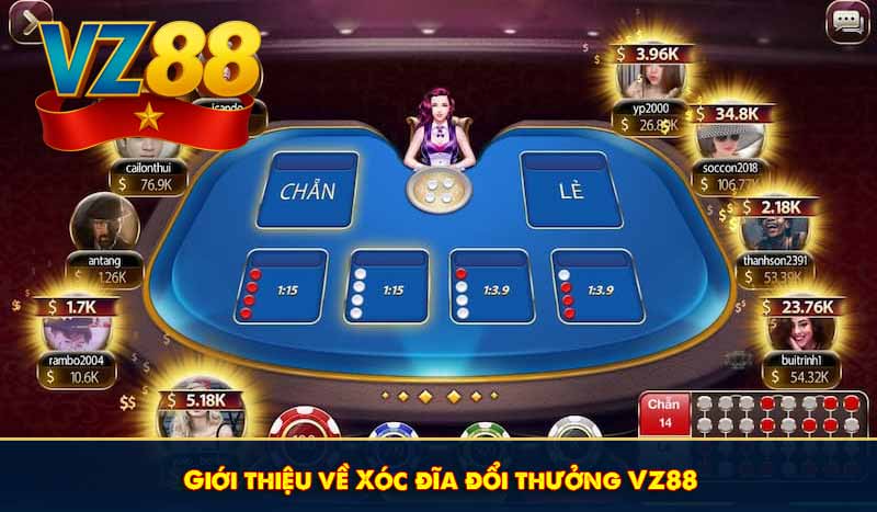 Giới thiệu về Xóc đĩa đổi thưởng VZ88