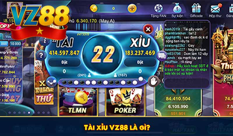 Tài xỉu VZ88 là gì?