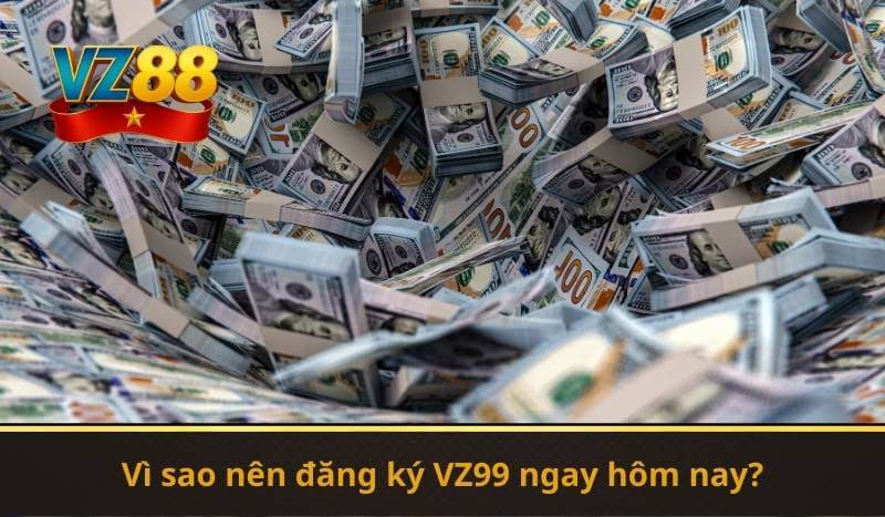 Vì sao nên đăng ký VZ99 ngay hôm nay?